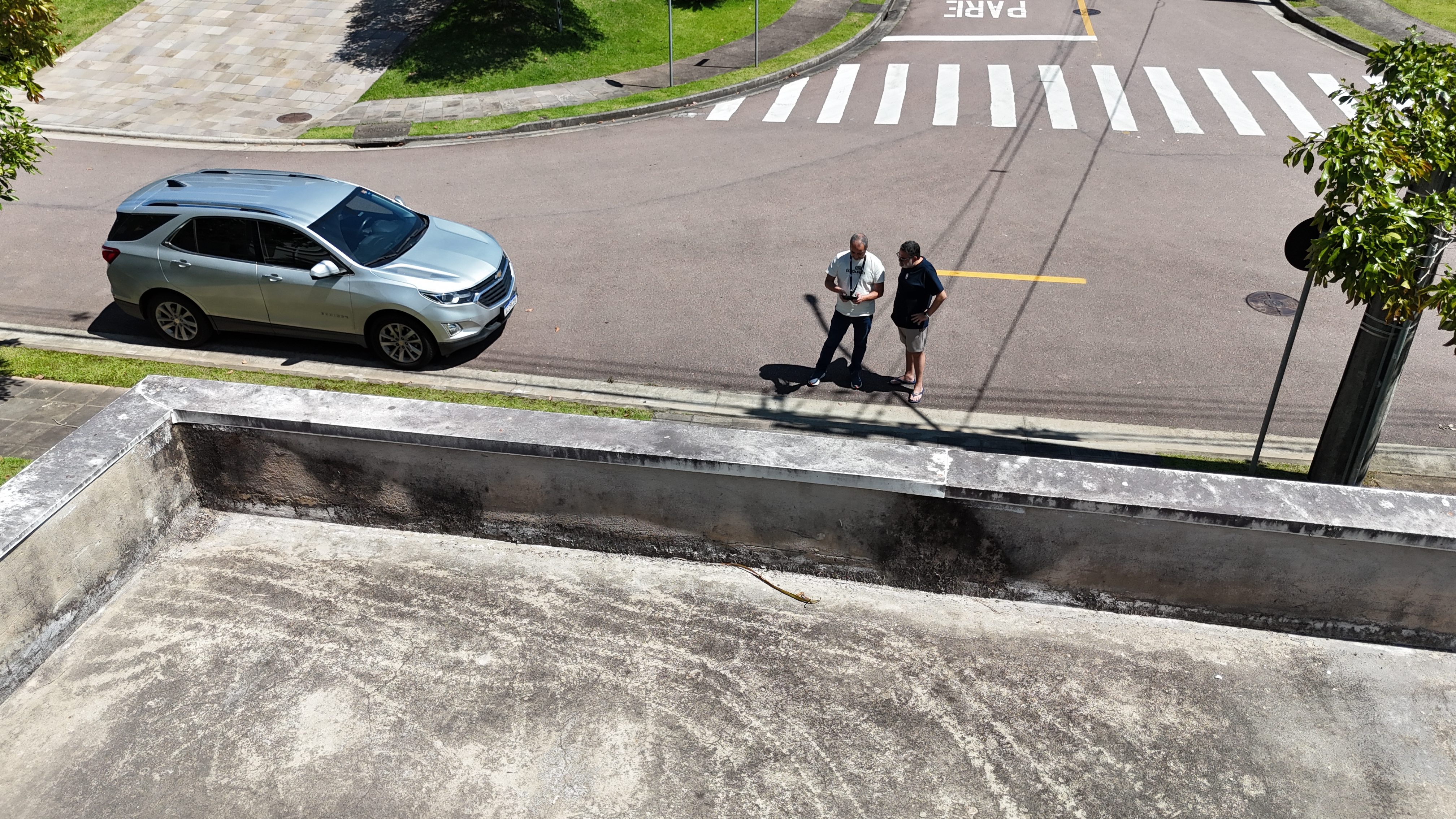 Vista geral da edificação